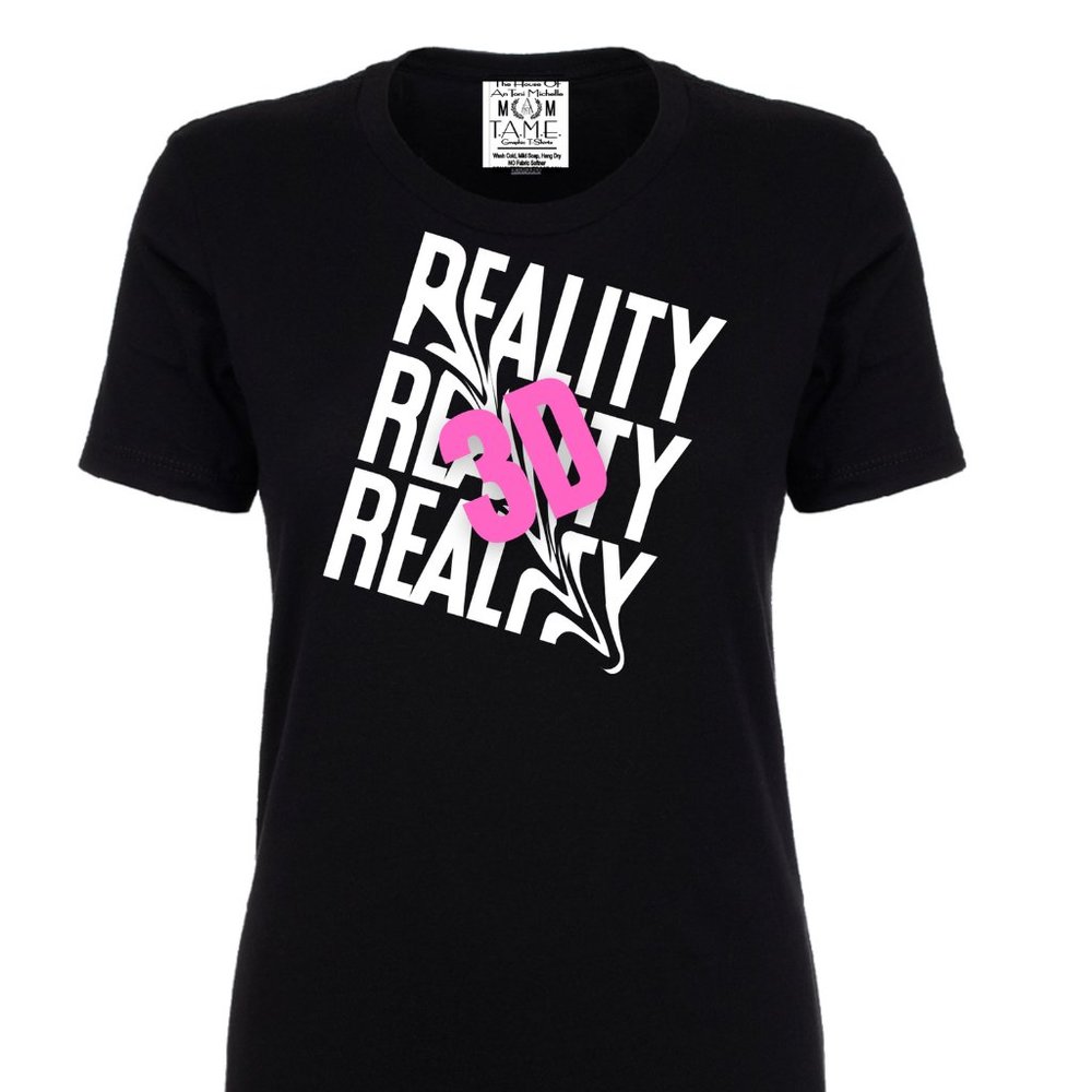 Reality in 3D Graphic T-shirt